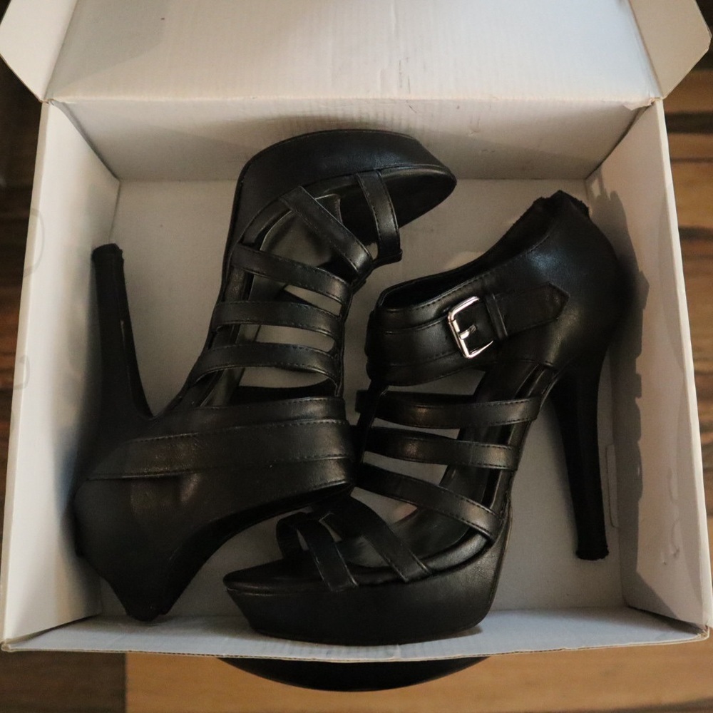 Black heels